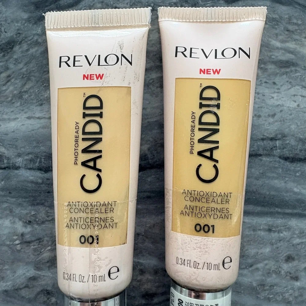 Revlon PhotoReady Candid Antioxidant Concealer 001 Banana 0.34oz 2 Pack